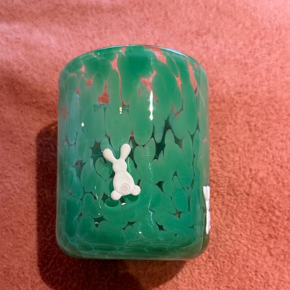 Anthropologie Bunny Icon Juice Glass
